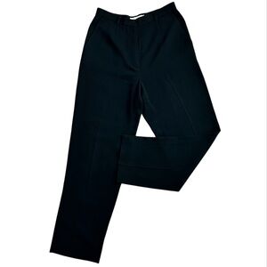 GARFIELD MARKS Women’s Vintage Kojak Pants Black Tailored Straight Leg Trouser 6